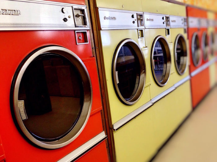 Row of Washing Machines