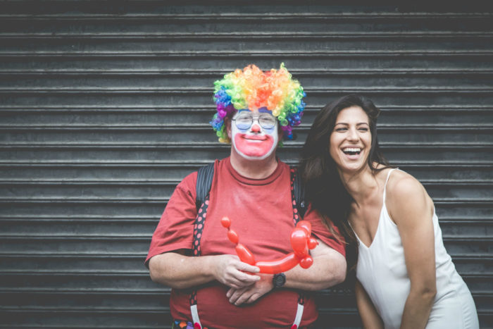 Clown and Person