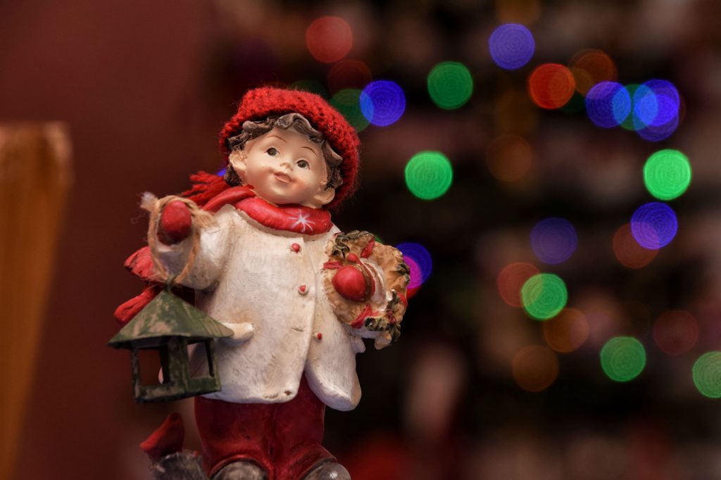 Christmas Statue in Regina, Saskatchewan